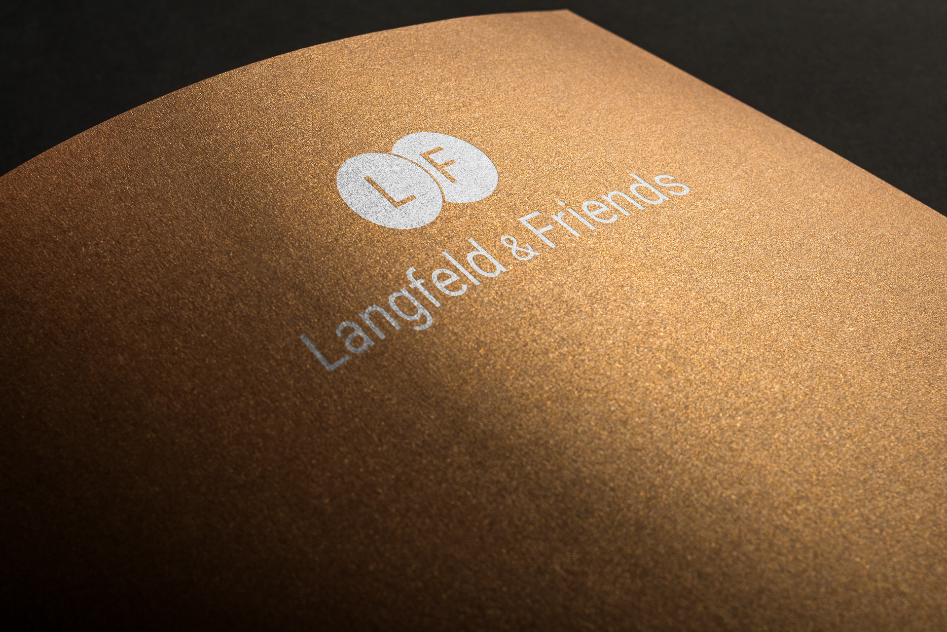 Langfeld & Friends Logodesign